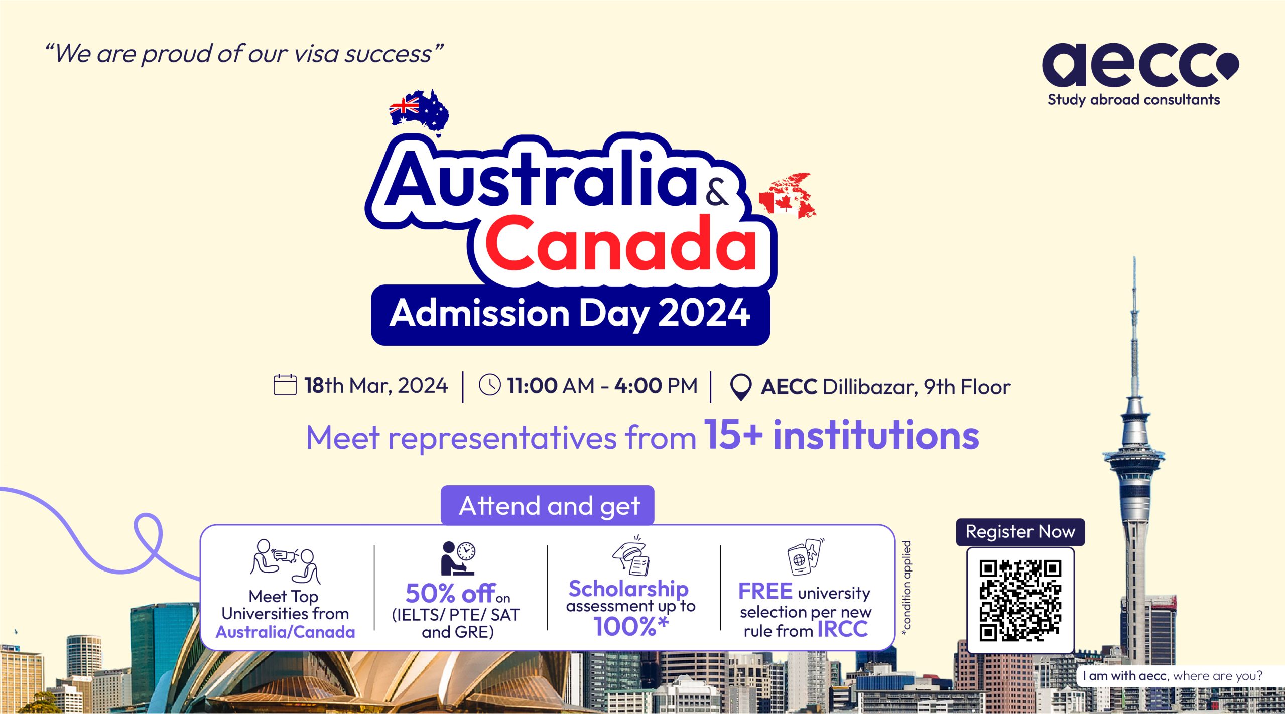 AECC Nepal organizing the Australia & Canada Admission Day 2024