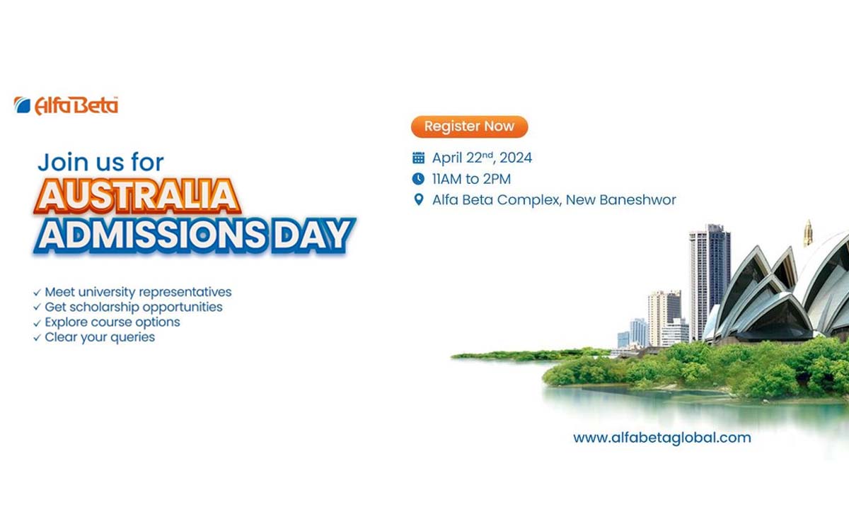 Australia Admissions Day at Alfa Beta on 22nd April 2024