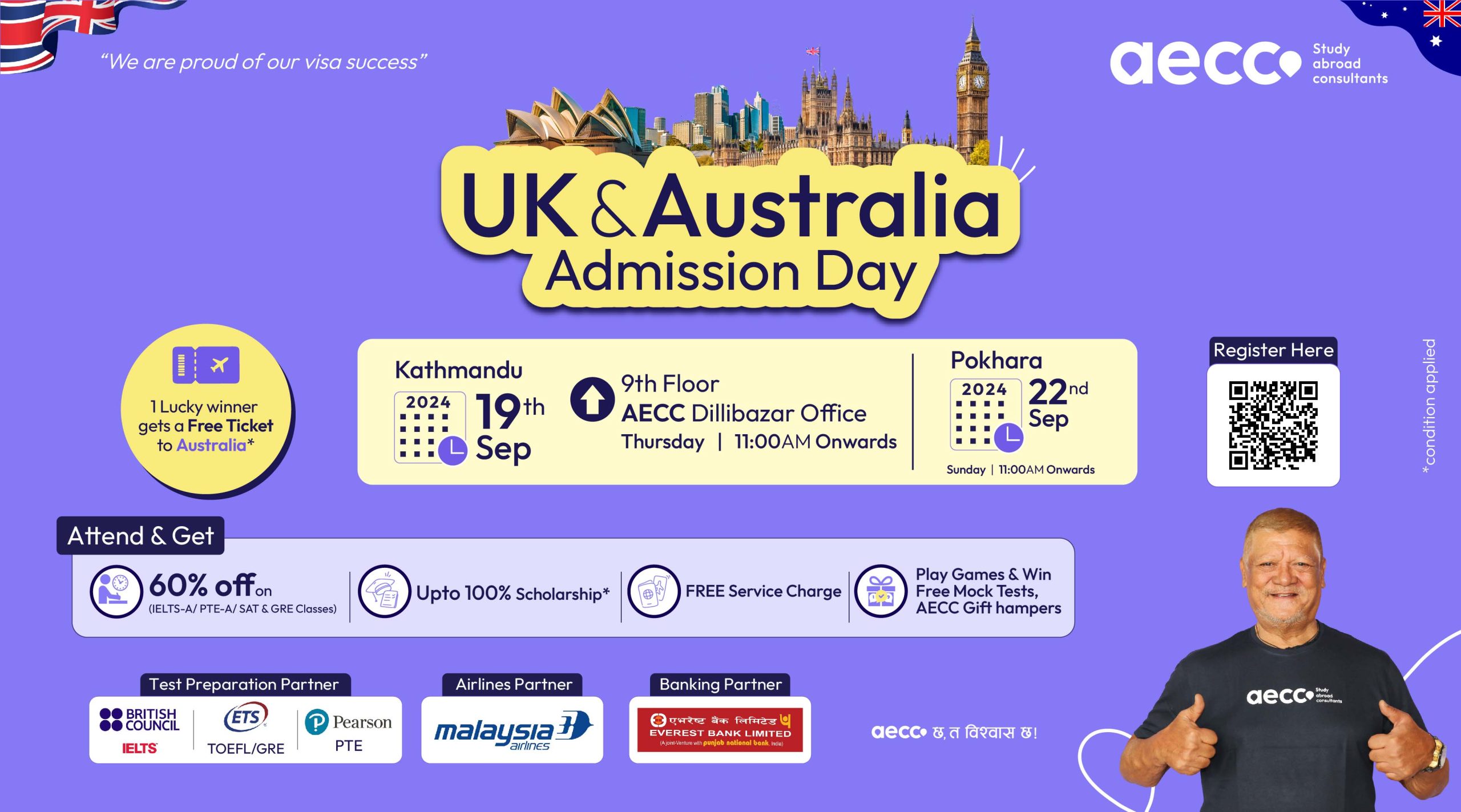 AECC Global UK and Australia Admission Day Sep 2024