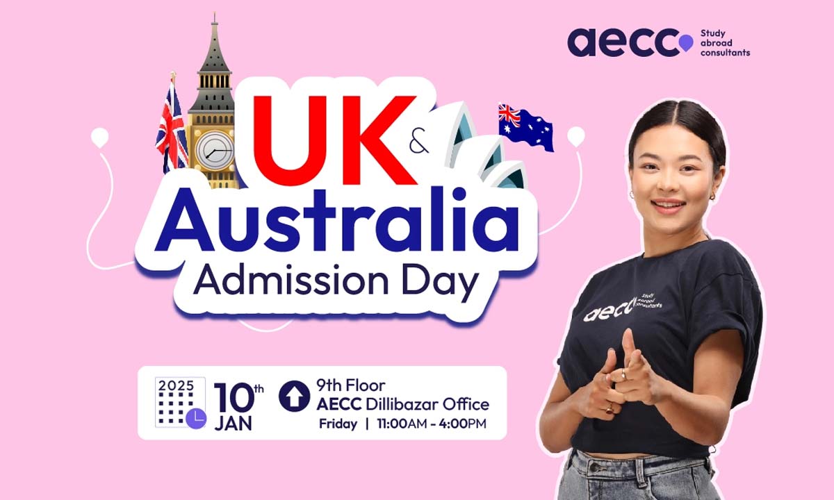 UK and Australia Admission Day at AECC Nepal on 10th January 2025
